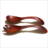 African Salad Servers