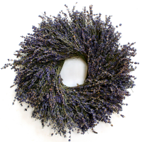 Natural Lavender Wreath